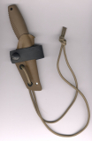 Peltonen M23 Ranger Cub FJP 306 Coyote Messer in coyotefarbener Kydexscheide