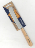Opinel Schmiermesser Buttermesser groß mit Teilwelle in natur