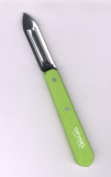 Opinel Universalschäler mit Glattschliffklinge, Griff grün