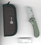 Civivi Elementum Utility Aluminium Green