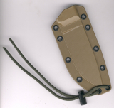 ESEE 4 Scheide Coyote komplett mit Molleadapter, Gürtelclipplatte, Schrauben