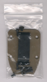 ESEE 4 Scheide Coyote komplett mit Molleadapter, Gürtelclipplatte, Schrauben
