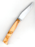 Au Sabot Alpin Klappmesser Olivenholz Schneeflocke 221005