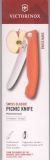 Victorinox Swiss Classic Picnic Knife orange 6.7839.FC1 Reisebrötchentafelklappmesser Welle