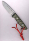 Muela Kodiak Jagdmesser Micarta grün braun in schwarzer Scheide