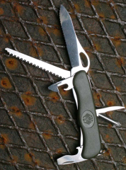 Victorinox BW Messer Einhand 08461MW4DE Soldatenmesser mit deutschem Wappen