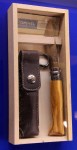 Opinel No 8 Olive in Holzgeschenkbox mit Etui