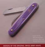 Victorinox Floristenmesser Blumenmesser 3.9050.22B1 violet Pappblister