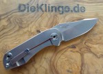 Real Steel RSK3001 Precision Framelock Einhandklappmesser Orange