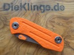 Real Steel RSK3001 Precision Framelock Einhandklappmesser Orange