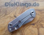 Real Steel RSK3001 Precision Framelock Einhandklappmesser Orange