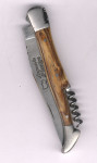 Au Sabot Laguiole Klappmesser Pistazienholz 102662 2-tlg. mit Korkenzieher