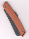 Florinox Clovis Orange Klappmesser Sheepfoot 2-Hand