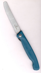 Victorinox Swiss Classic Picnic Knife grün 6.7834.FC1 Reisebrötchentafelklappmesser Welle